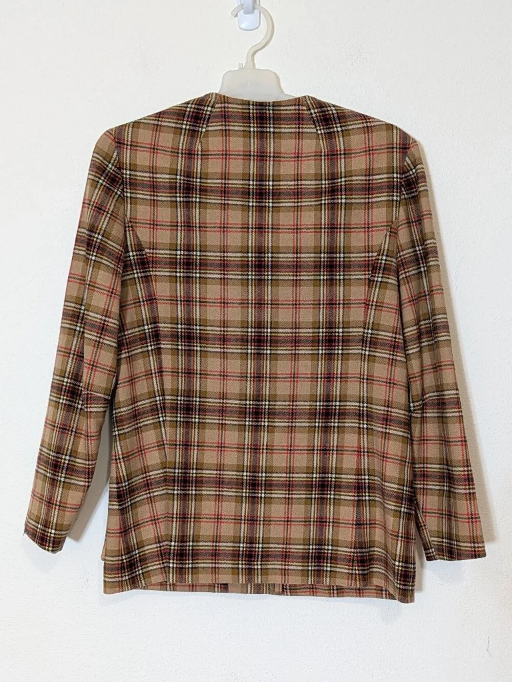 Vintage Pendleton 2-Piece Wool Pantsuit - Plaid - Contemporary Size Small - Picture 7 of 13